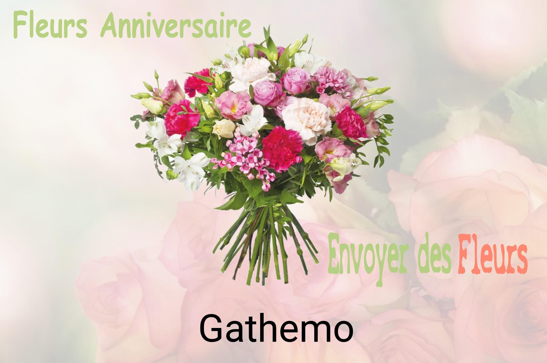 Bouquet de fleurs d’anniversaire livré à Gathemo